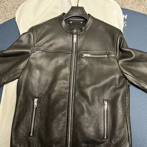 COACH leather jacket